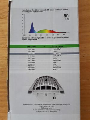 Rampe LED NEUVE.