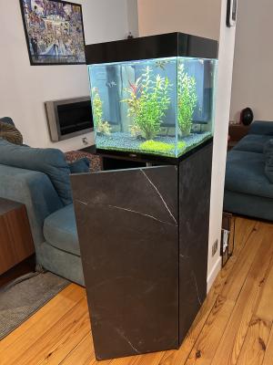 Aquarium Ciano noir 52L + meuble
