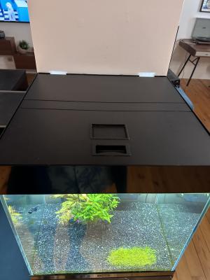 Aquarium Ciano noir 52L + meuble