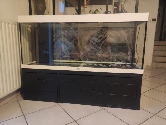 Aquarium Juwel 450 litres avec meuble