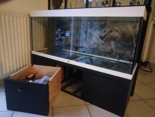 Aquarium Juwel 450 litres avec meuble