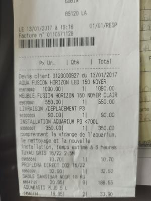 Aquatlantis 720L+ meuble