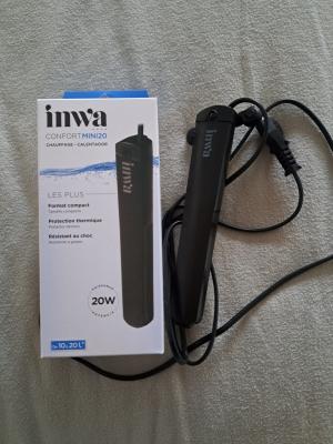 Chauffage aquarium Inwa confortmini 20