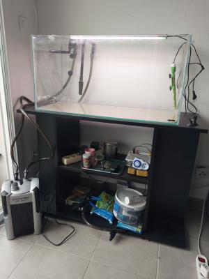 Vends aquarium 120 litres Aquel bon état
