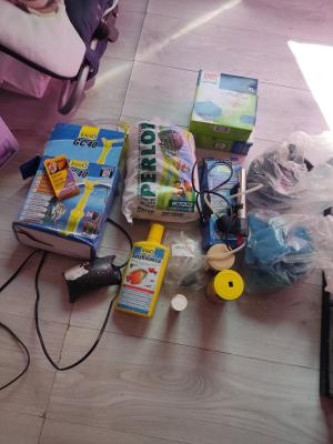 Aquarium 60L + Accessoires