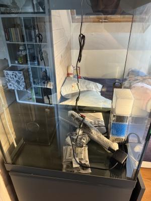 Aquarium aqualantis neuf 163l