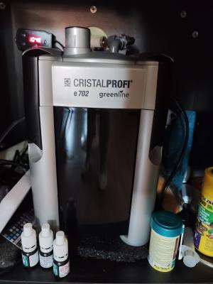 Aquarium ciano