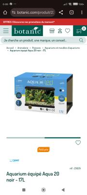 Aquarium complet