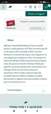 Aquarium complet