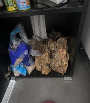 Aquarium oase plus meuble