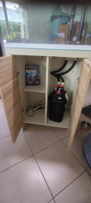 Aquarium fluval fresh f60 + meuble