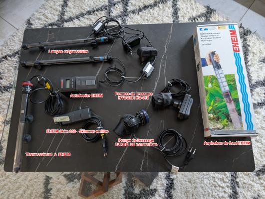 Aquarium JUWEL Rio 240 Gris entièrement équipé