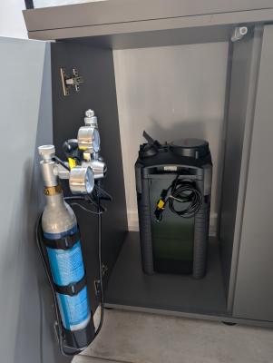 Aquarium JUWEL Rio 240 Gris entièrement équipé