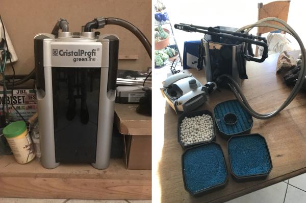 Aquarium 130l tout compris avec meuble