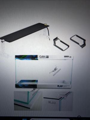 Kit Blau Cubic Aquascaping 80L