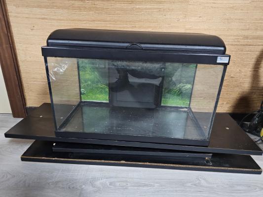 Aquarium 60L noir🎉prix donné