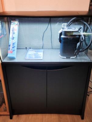 NEUF, Aquarium 123L + meuble + accessoires