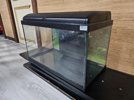 Aquarium 60L noir🎉prix donné