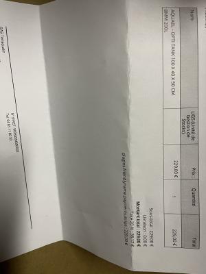 Aquarium AQUAEL OPTITANK 200 litres