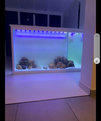 Aquarium en L