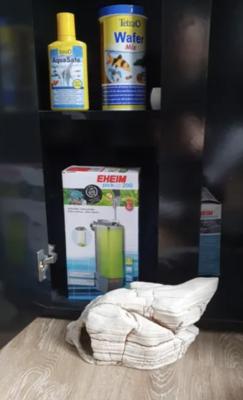 Aquarium avec meuble