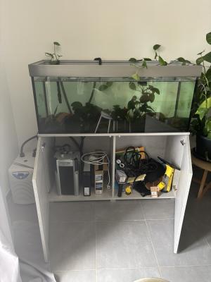 Vends Aquarium 330L  + Meuble