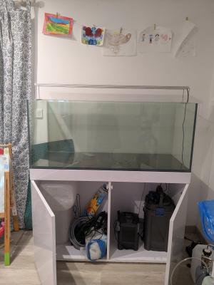Cuve d'aquarium 300L