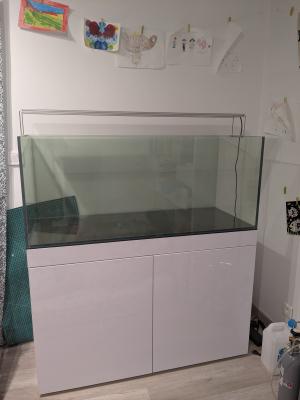 MEUBLE pour cuve d'aquarium 300L