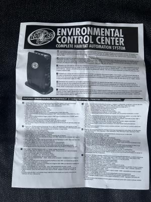 Environnement contrôle center zoomed neuf sans l emballage