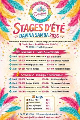 Comment apprendre à danser la samba à Paris en France