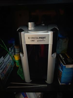 Aquarium 200L Aquael Optiset avec meuble + filtre externe Eheim + osmoseur