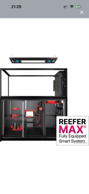 Aquarium Red Sea REEFER MAX Peninsula S-700 G2+ Et vivant