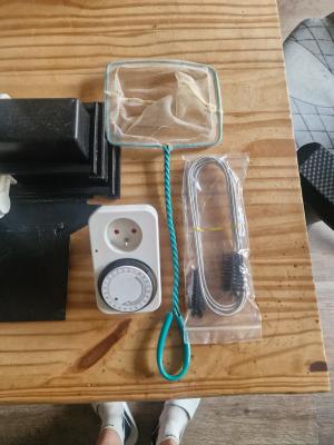 Aquarium JUWEL 450L panoramique + meuble, filtration et chauffage