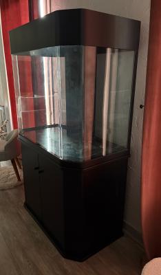 Aquarium et meuble équipé pour eau de mer