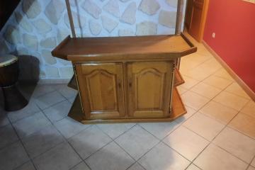 Vend bas de meuble aquarium de 600l