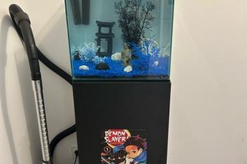 Aquarium 50L avec son meuble