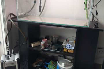 Vends aquarium 120 litres Aquel bon état