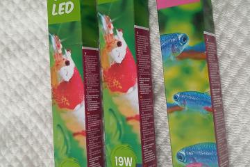 Lot de 3 tubes led aquarium