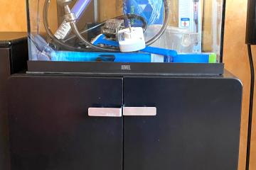 aquarium 120 litres et son meuble