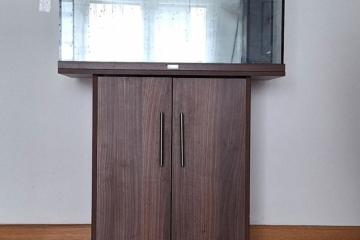 Aquarium 140L avec meuble en bois