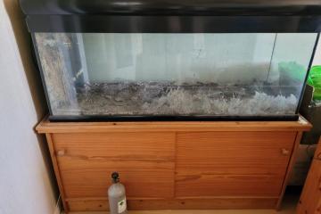 aquarium 450 litres avec meuble