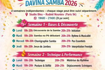 Comment apprendre à danser la samba à Paris en France