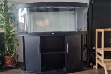 Aquarium JUWEL 450L panoramique + meuble, filtration et chauffage